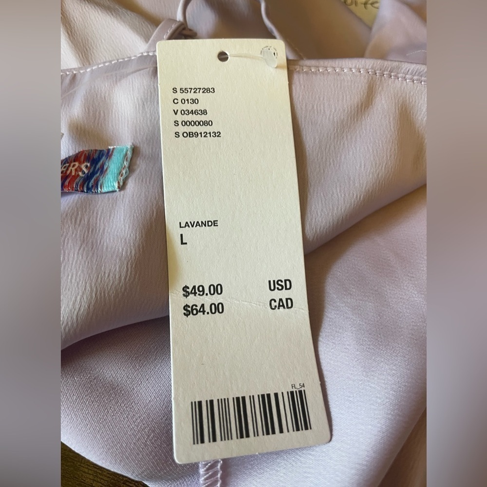 NWT Urban Outfitters lavender slip dress - Picture 4 of 6